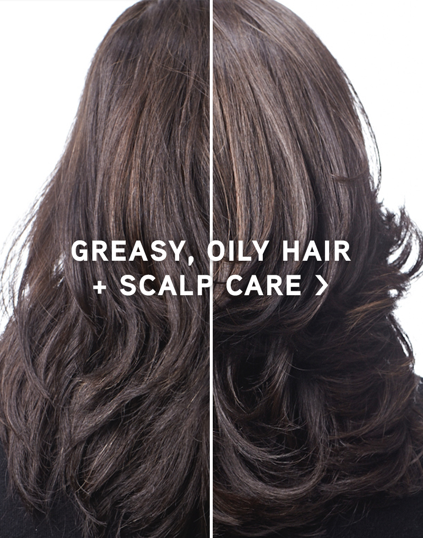 Greasy Hair Styling Product 